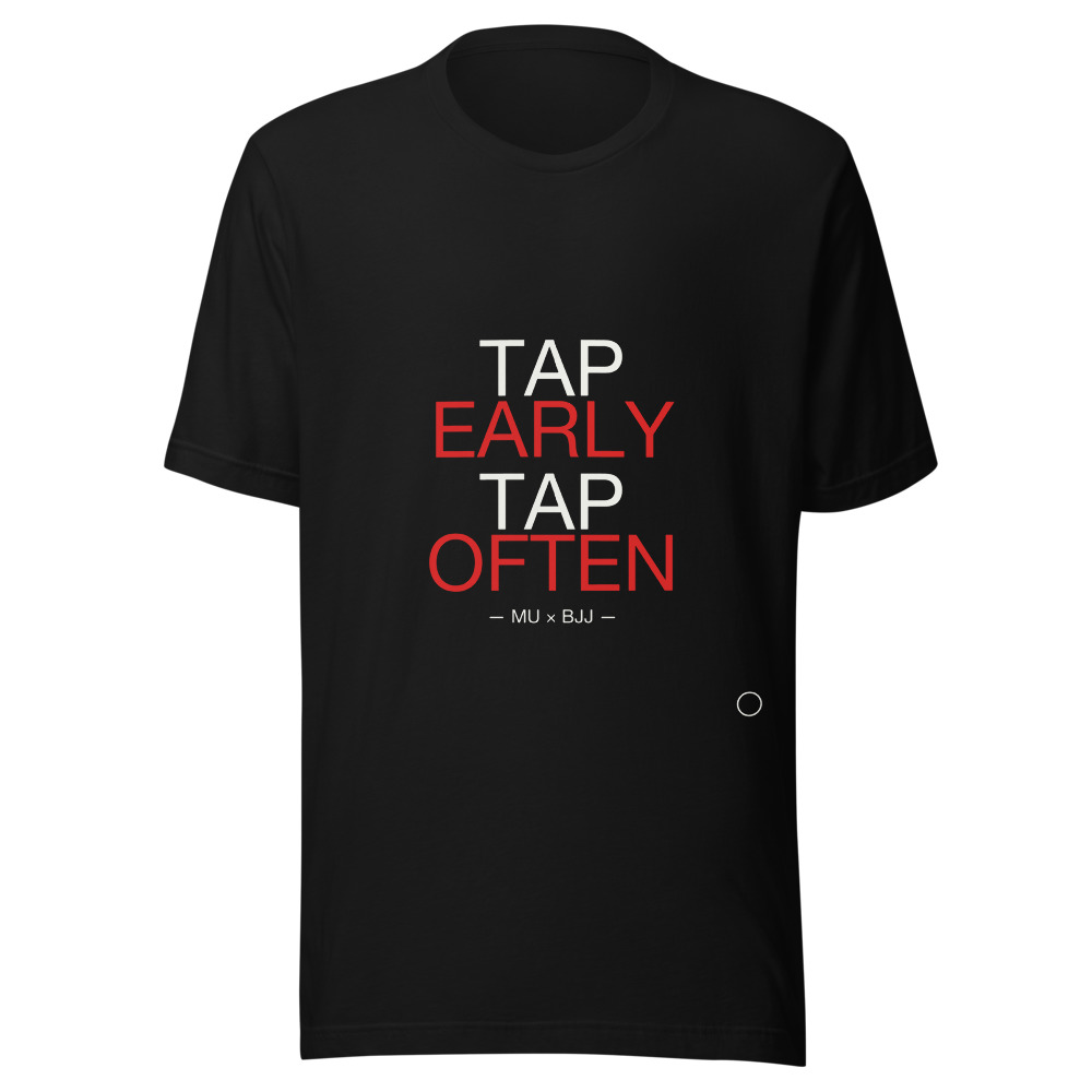 TAP EARLY TAP OFTEN Tee · Black