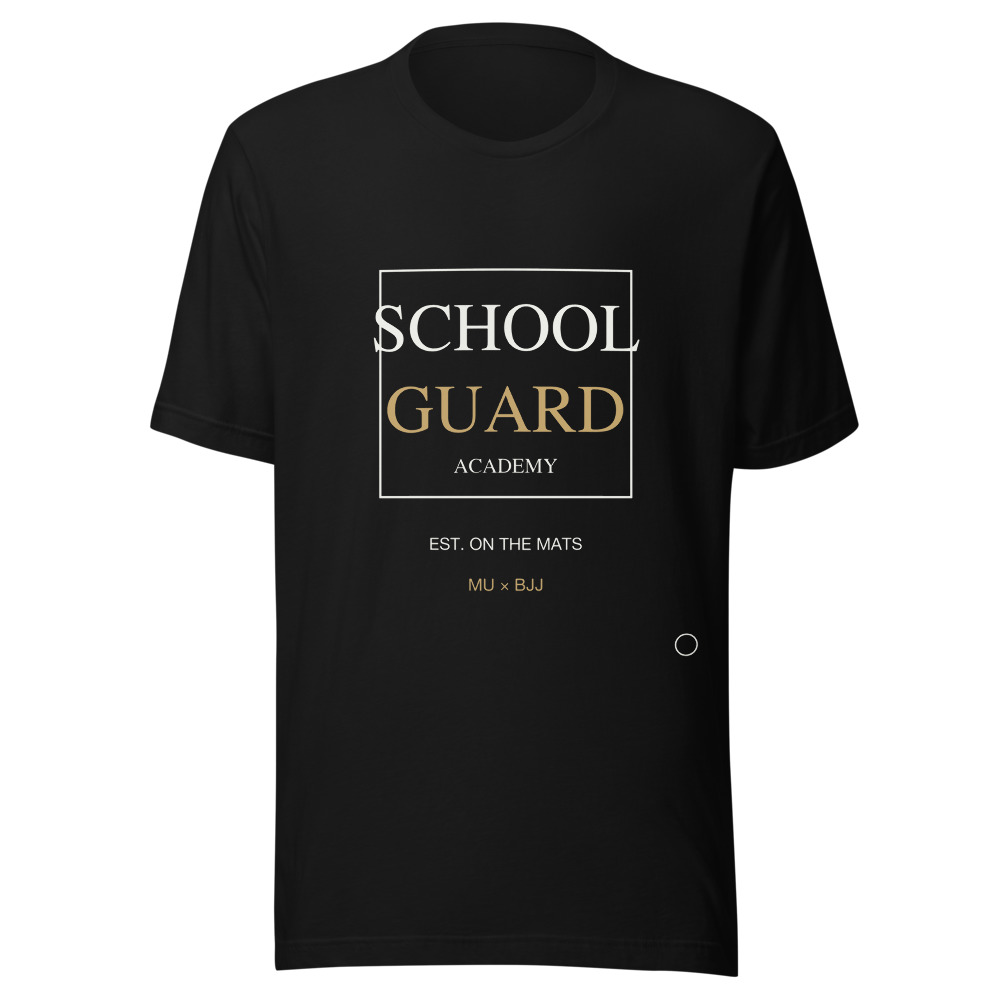 SCHOOL GUARD ACADEMY Tee · Black