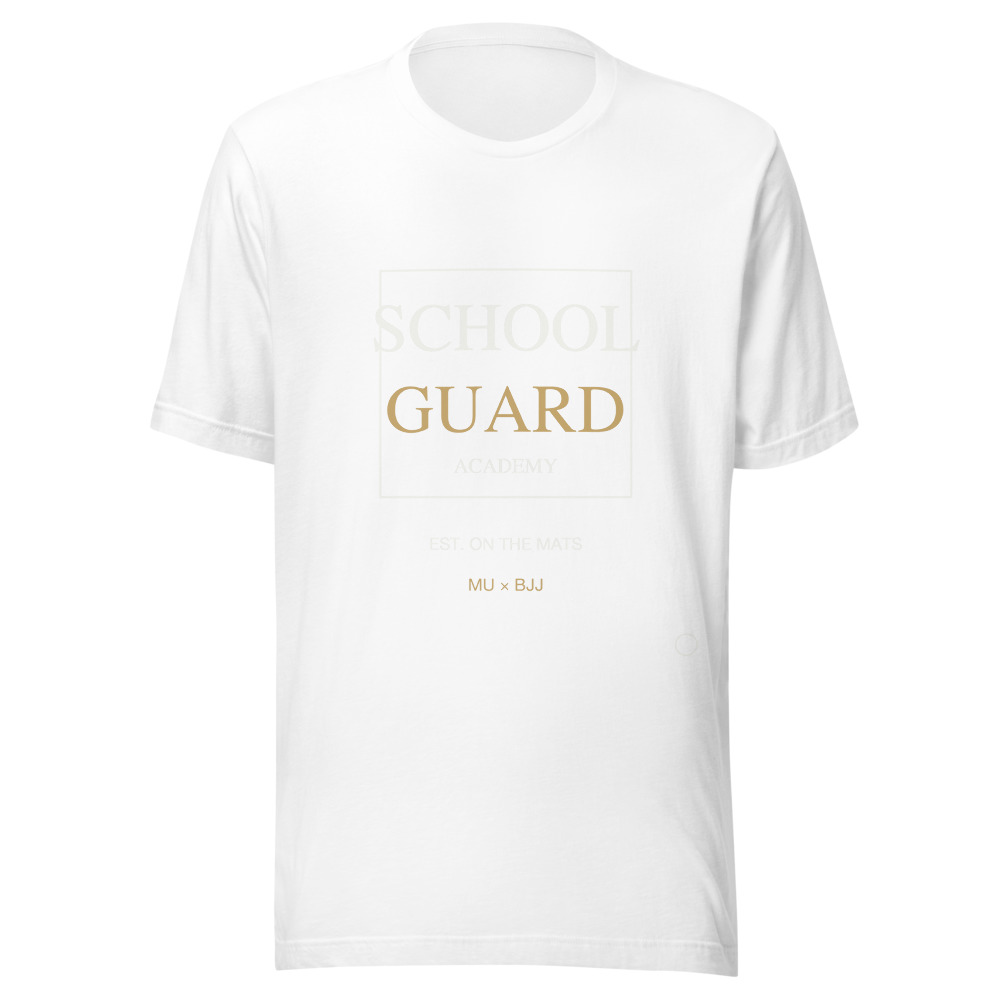 SCHOOL GUARD ACADEMY Tee · White