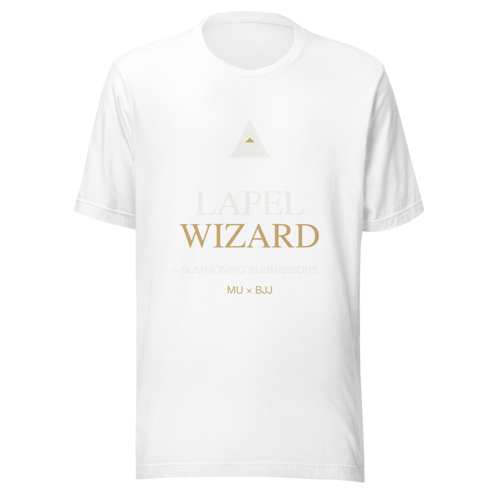 LAPEL WIZARD Tee · White