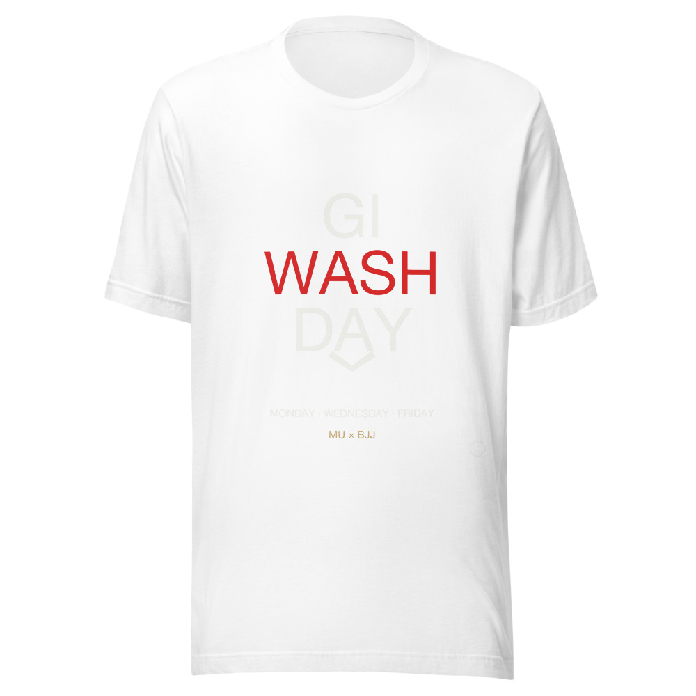 GI WASH DAY Tee · White