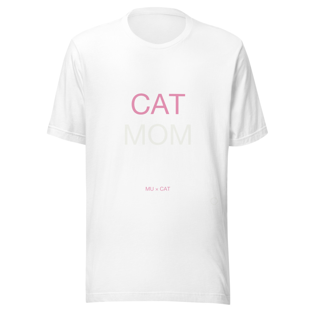 CAT MOM Tee White