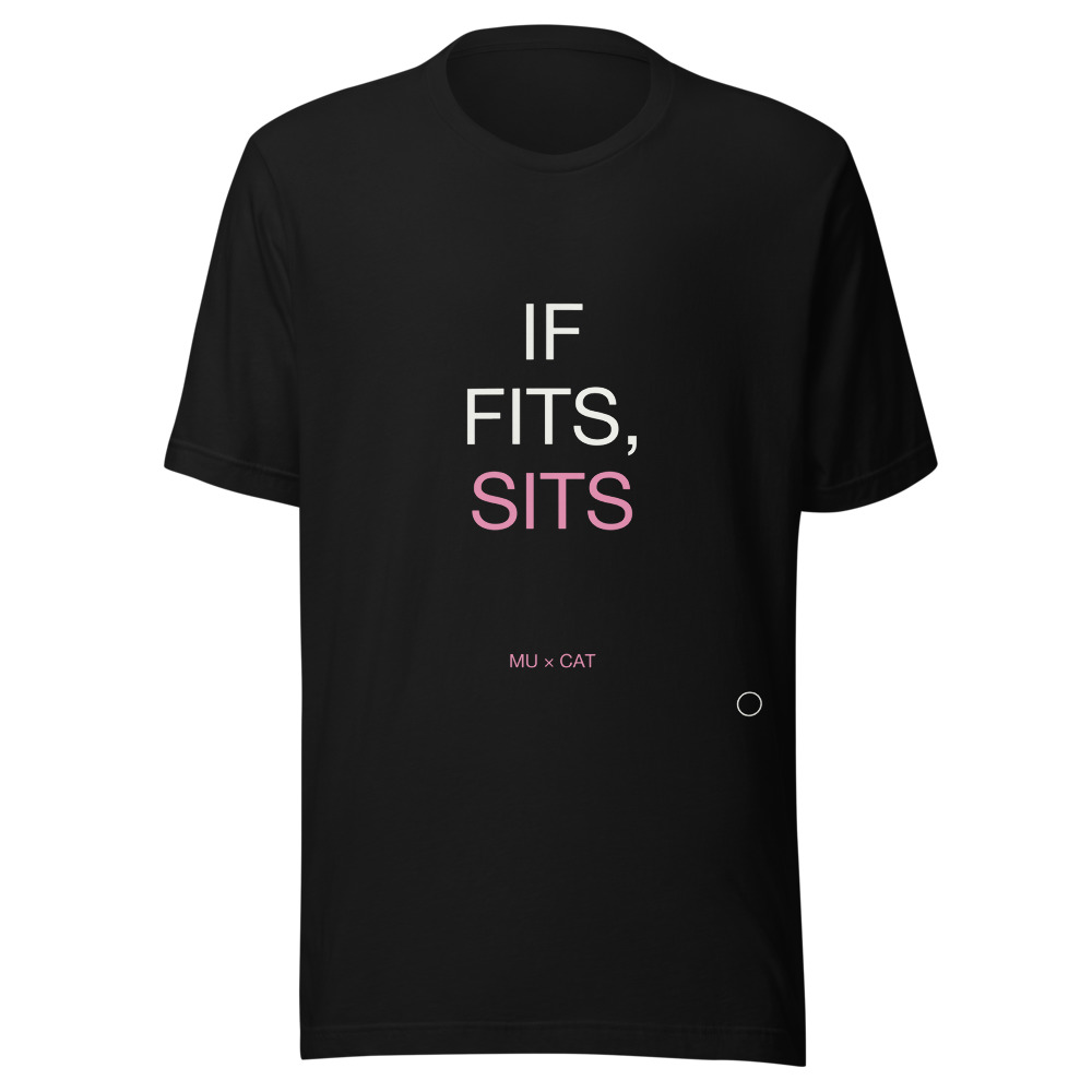 IF FITS Tee Black