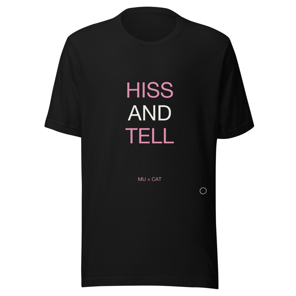 HISS Tee Black