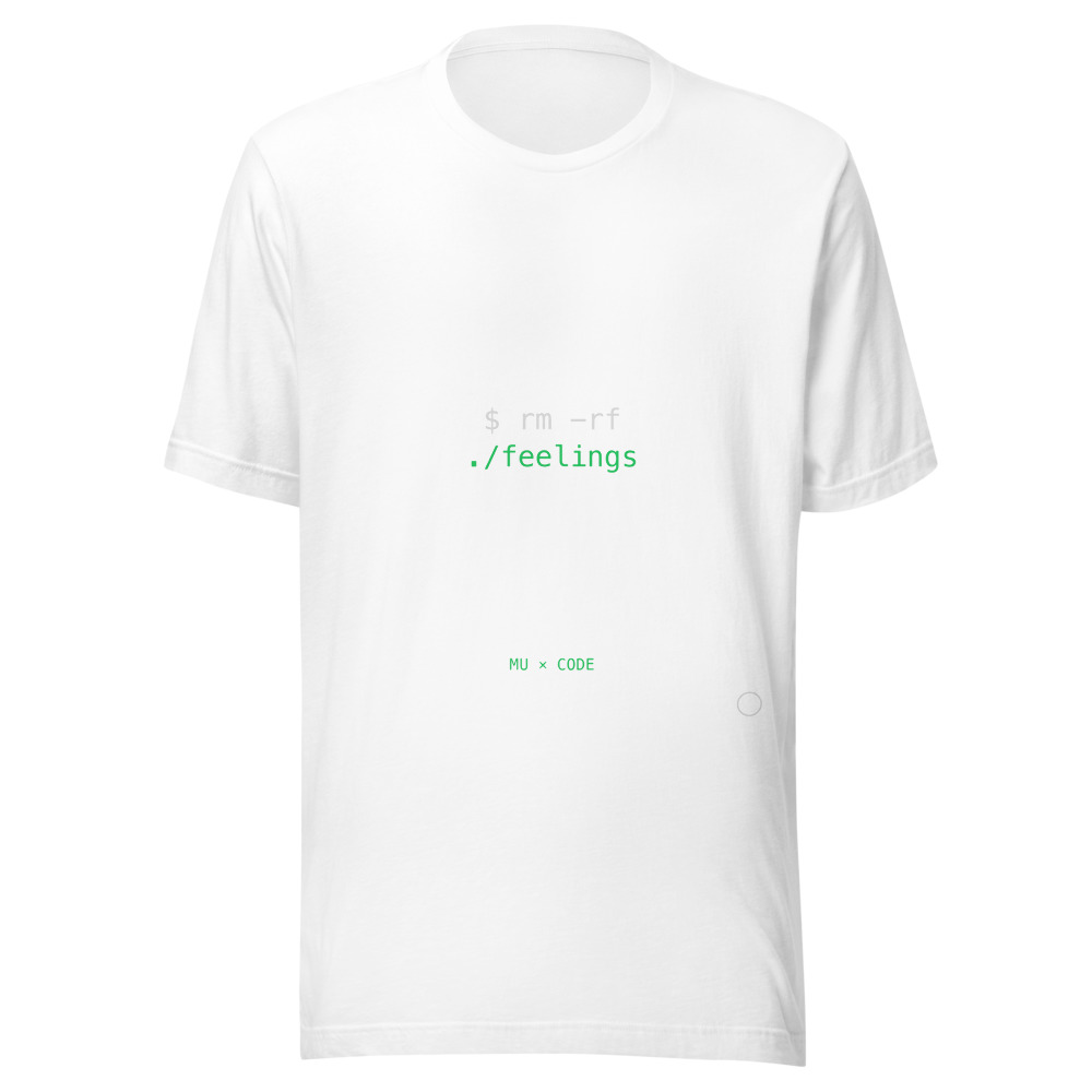 RM FEELINGS Tee White