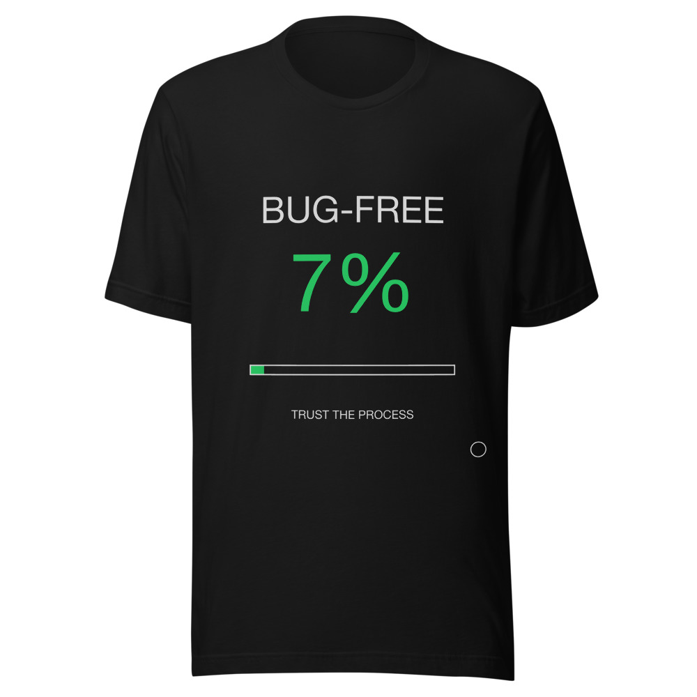 BUG FREE Tee Black