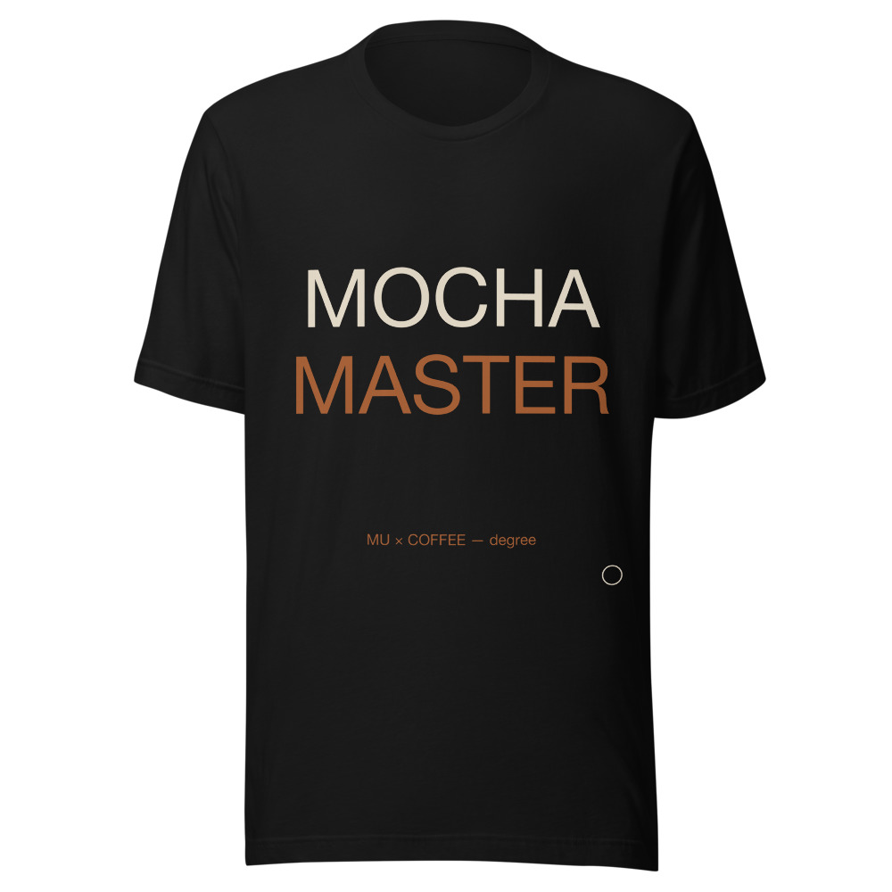 MOCHA MASTER Tee Black