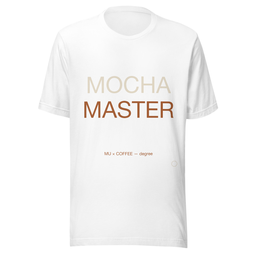 MOCHA MASTER Tee White