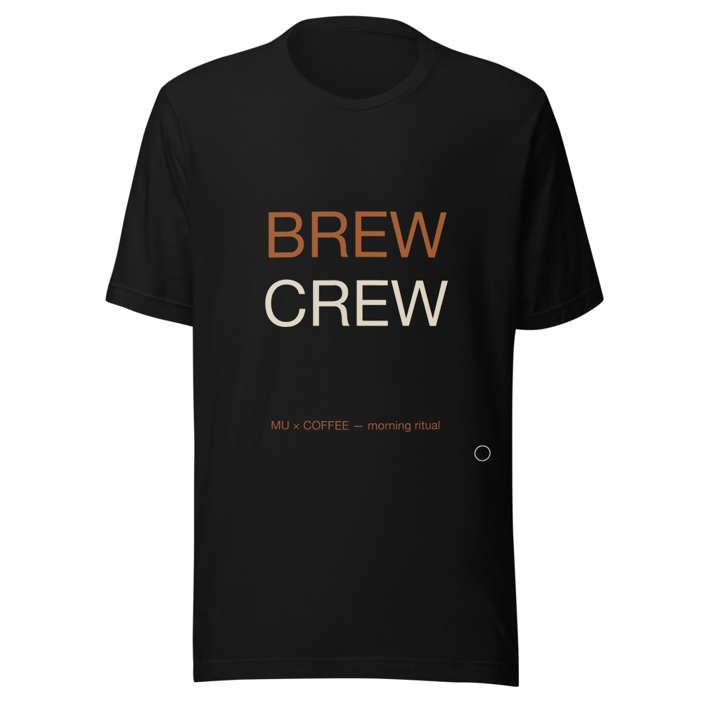 BREW CREW Tee Black