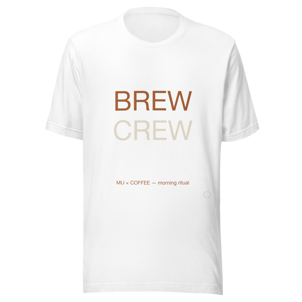 BREW CREW Tee White