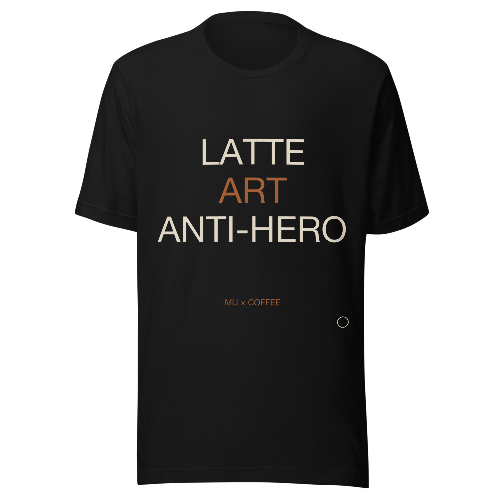 LATTE ANTI Tee Black