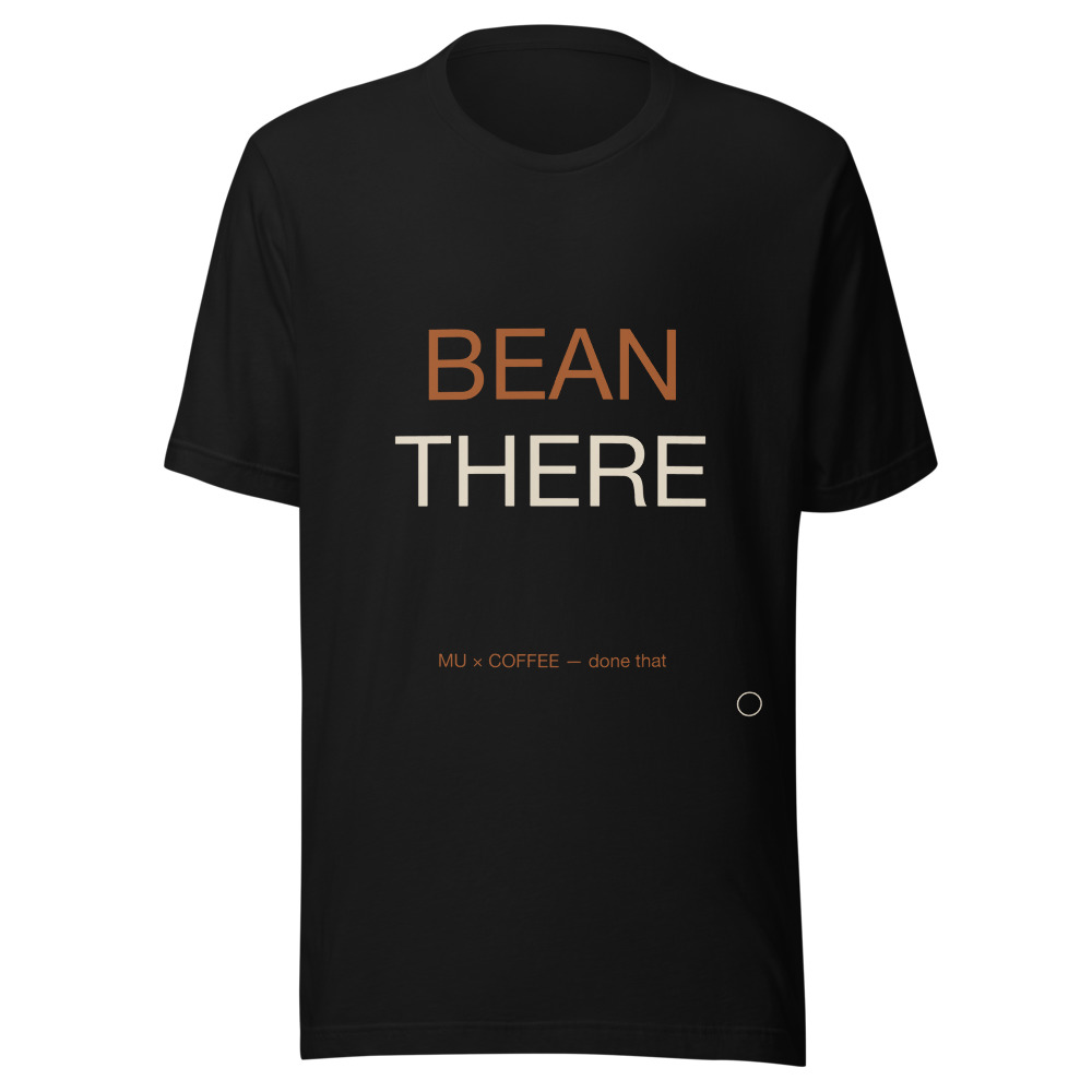 BEAN THERE Tee Black