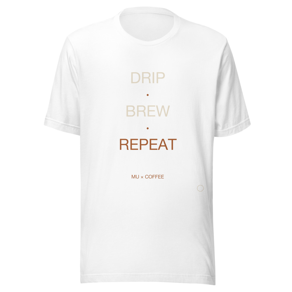 DRIP BREW Tee White