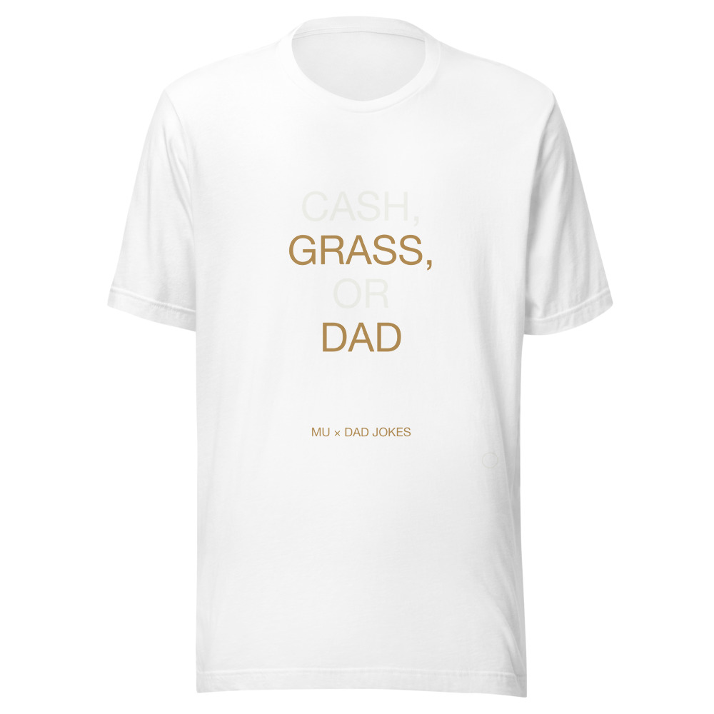 CASH GRASS Tee White