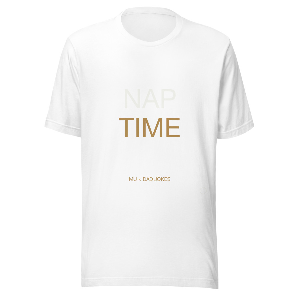 NAP TIME Tee White
