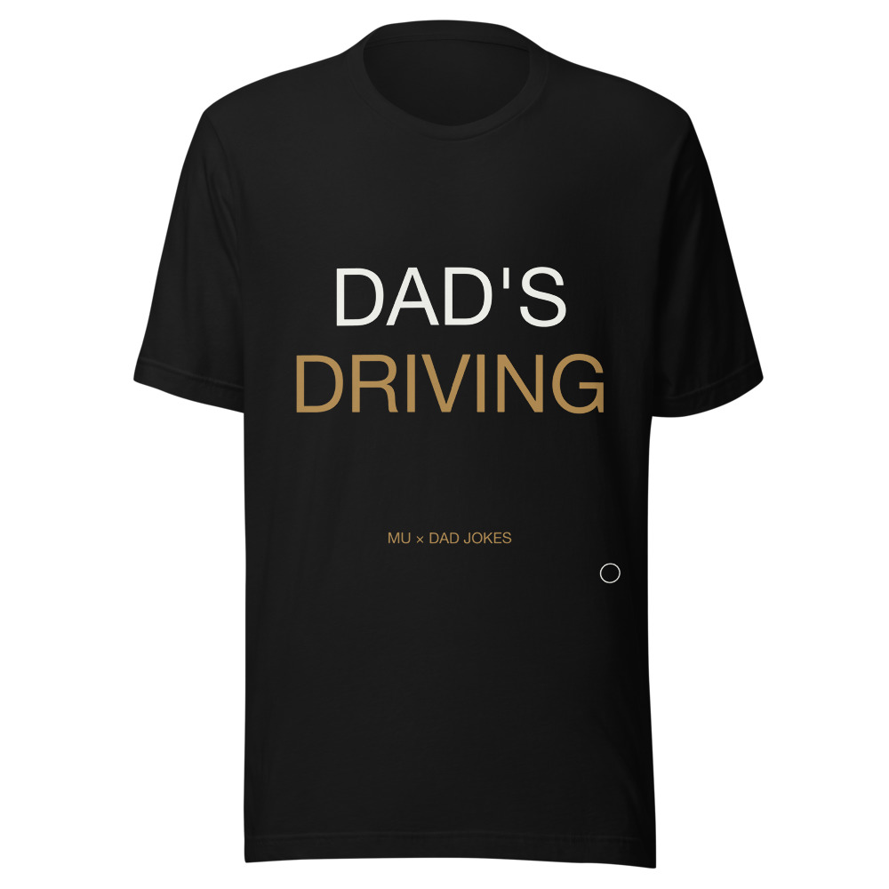 DADS DRIVING Tee Black