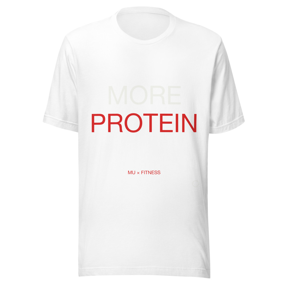 PROTEIN Tee White