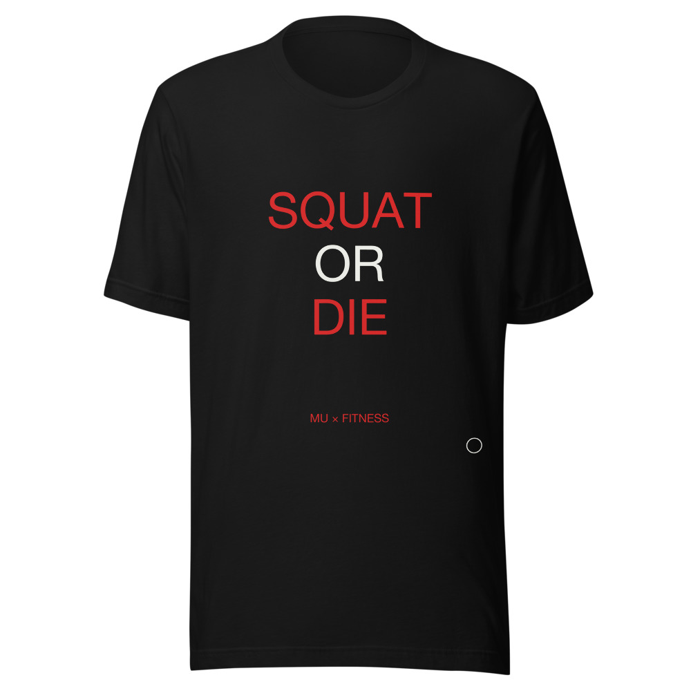 SQUAT Tee Black