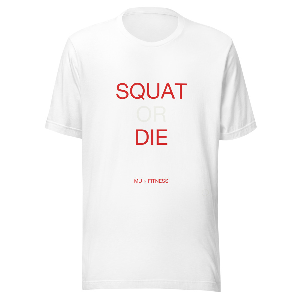 SQUAT Tee White