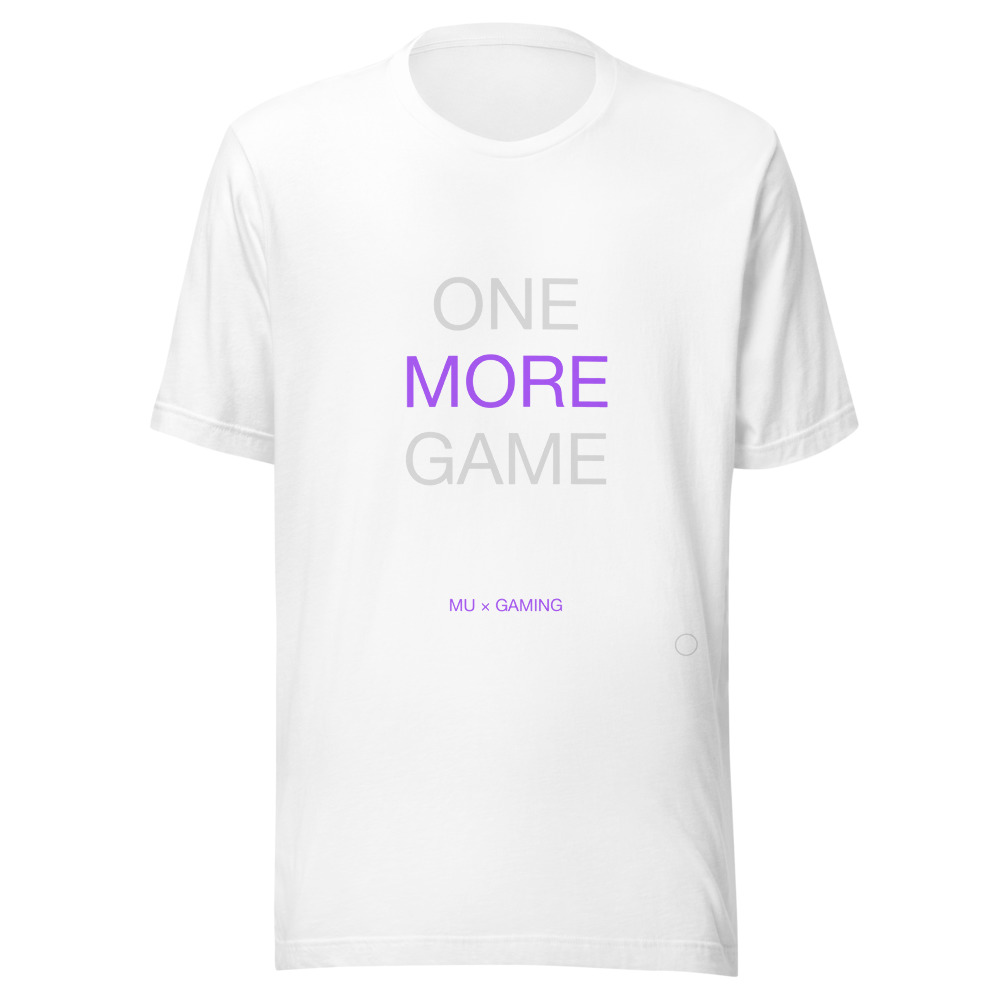 ONE MORE Tee White