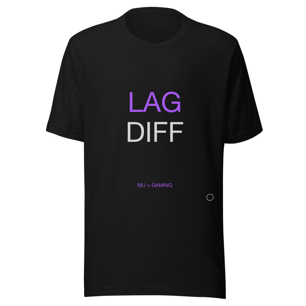 LAG DIFF Tee Black