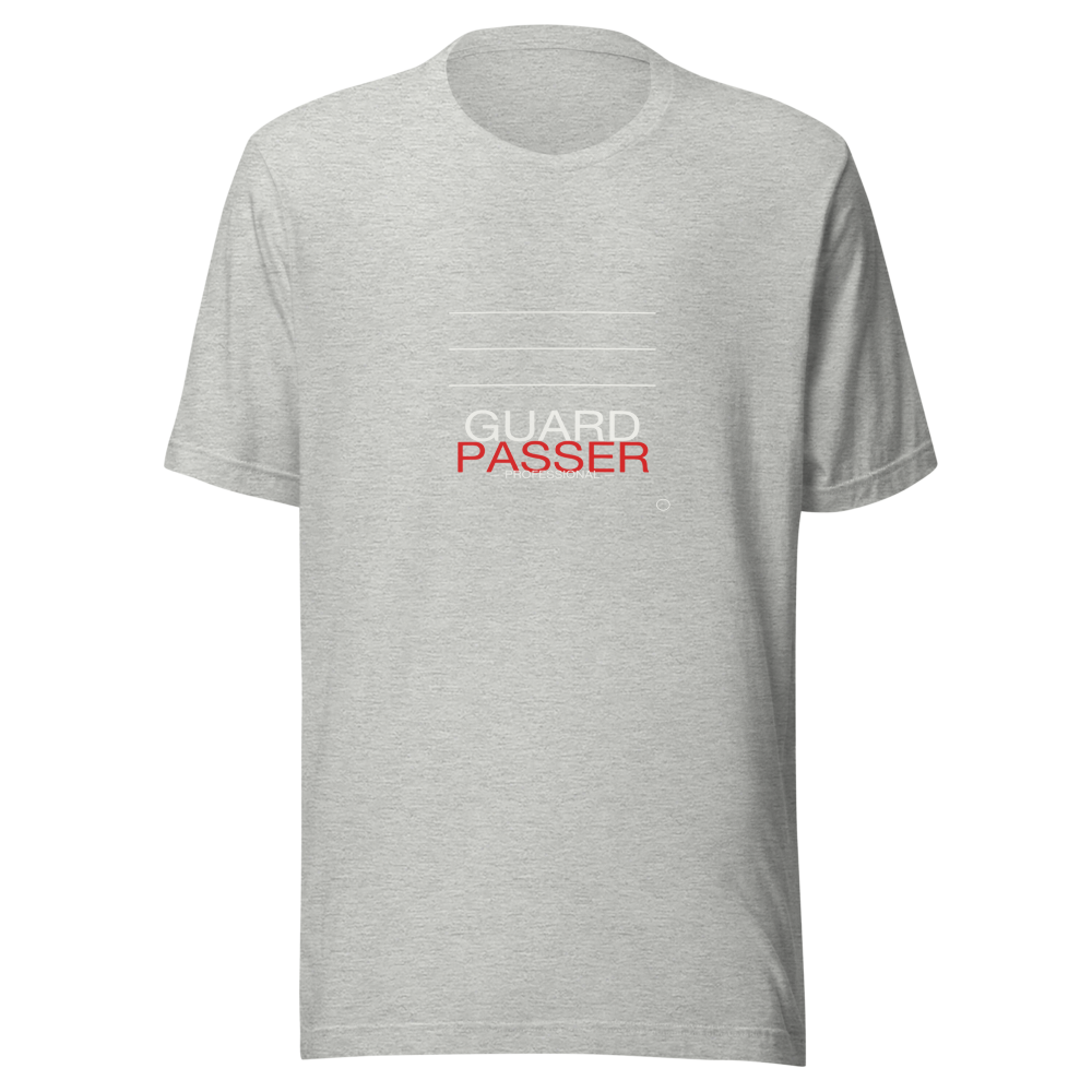 MU × BJJ #05 · TEE HEATHER · GUARD PASSER