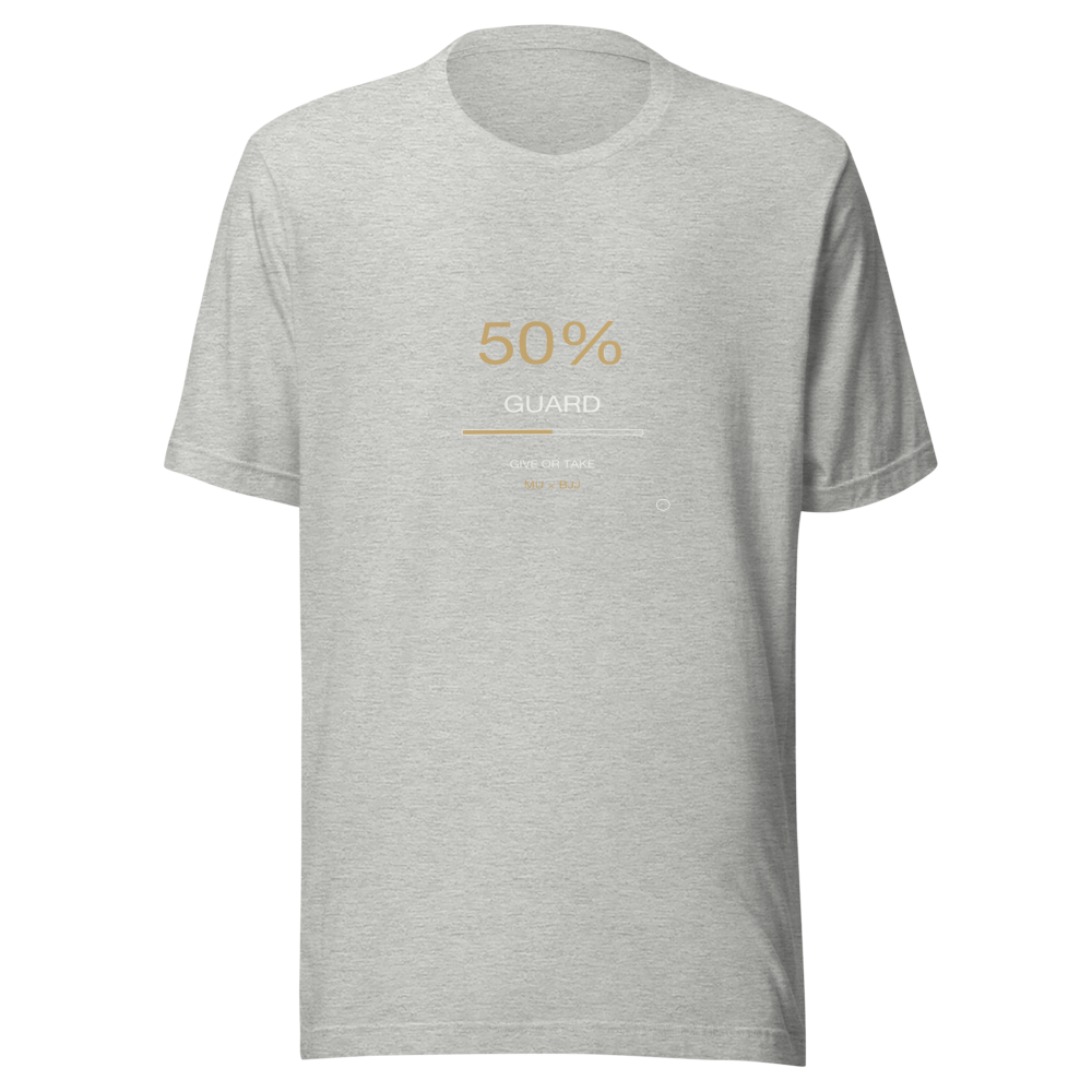 MU × BJJ #10 · TEE HEATHER · 50 GUARD