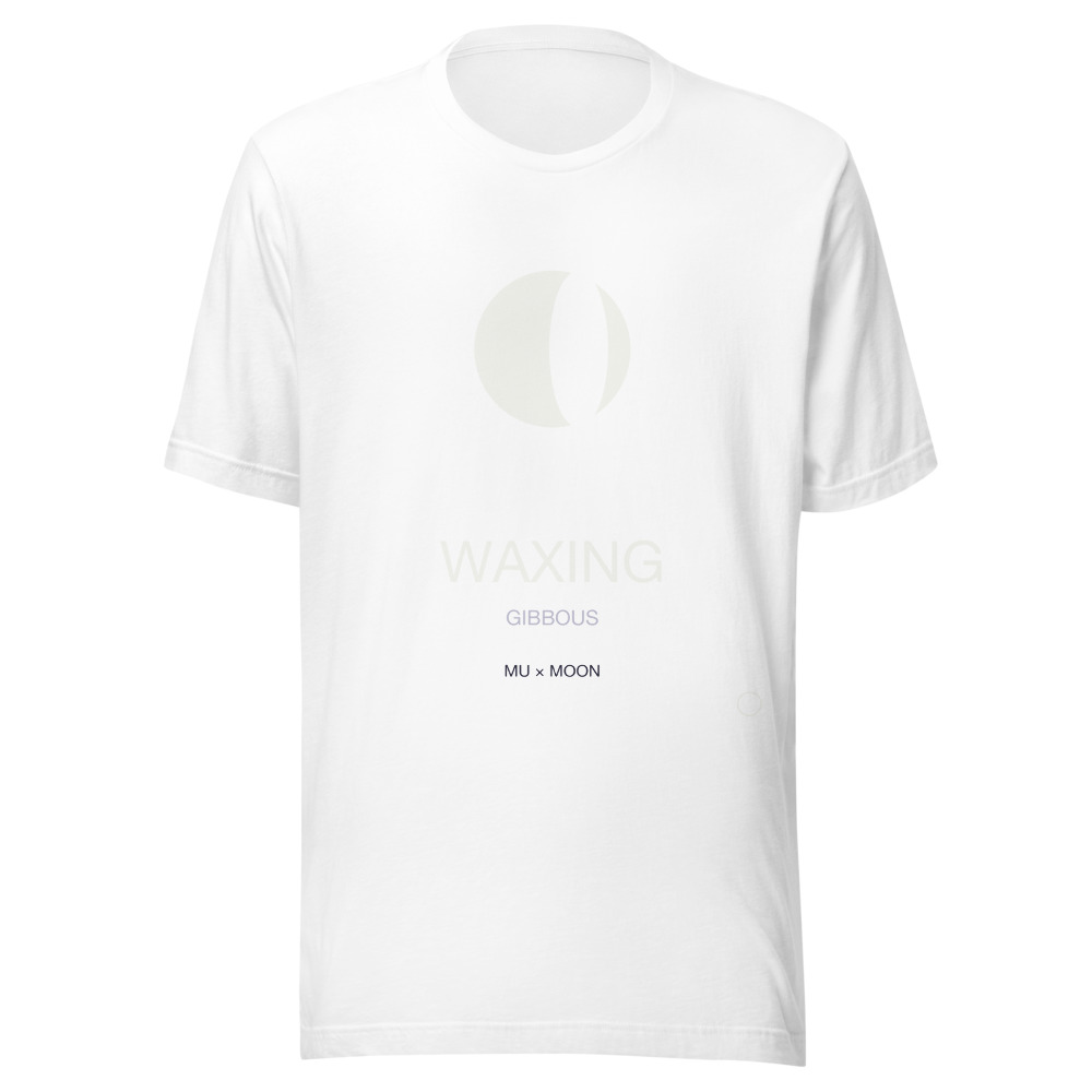 WAXING GIBBOUS Tee White