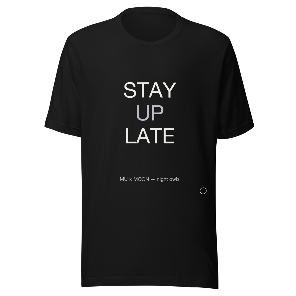 STAY UP Tee Black