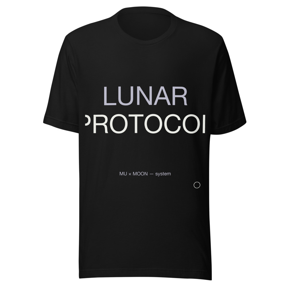 LUNAR PROTOCOL Tee Black