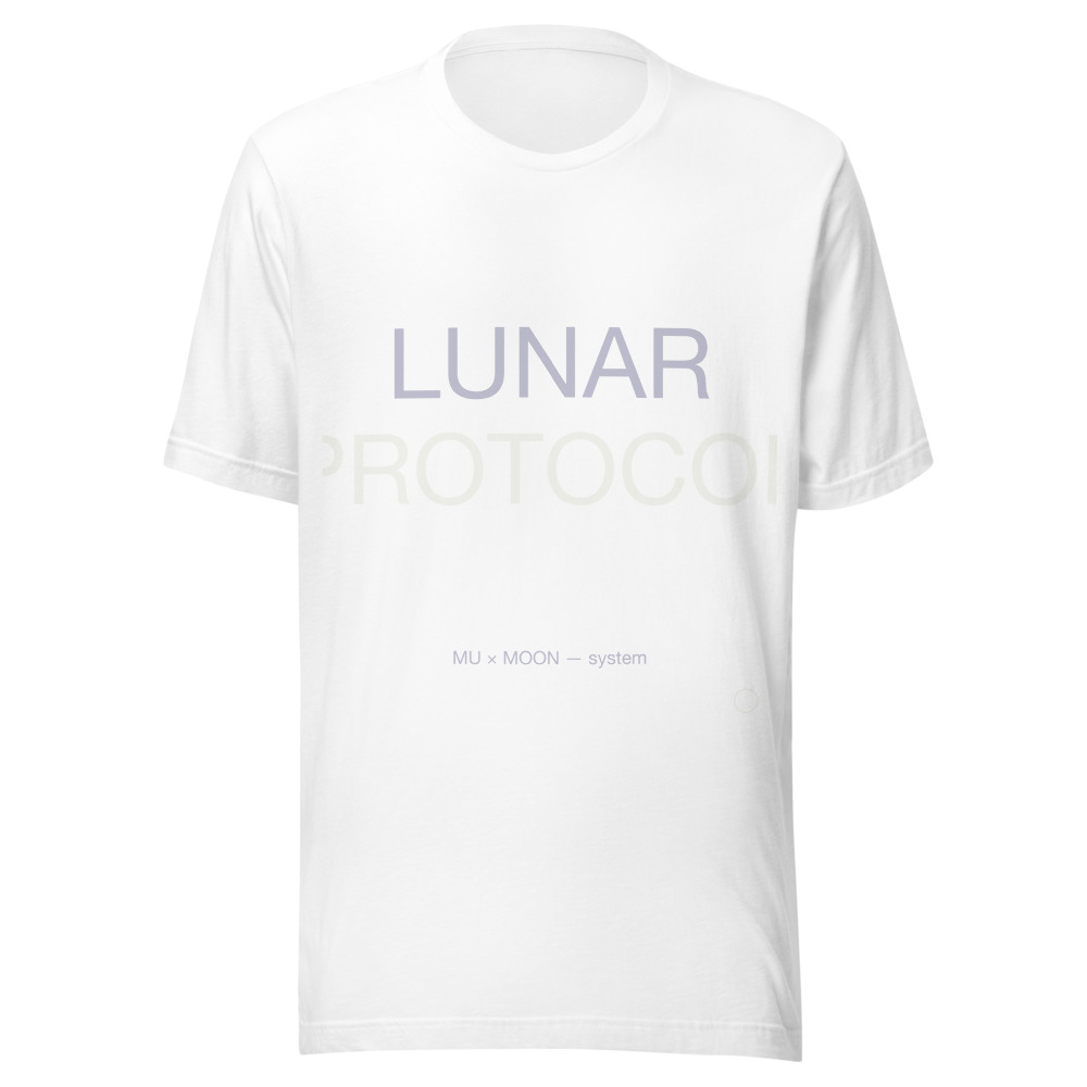 LUNAR PROTOCOL Tee White