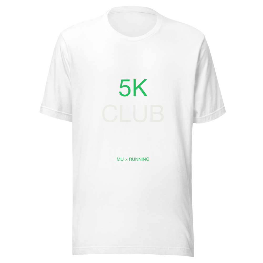 5K Tee White