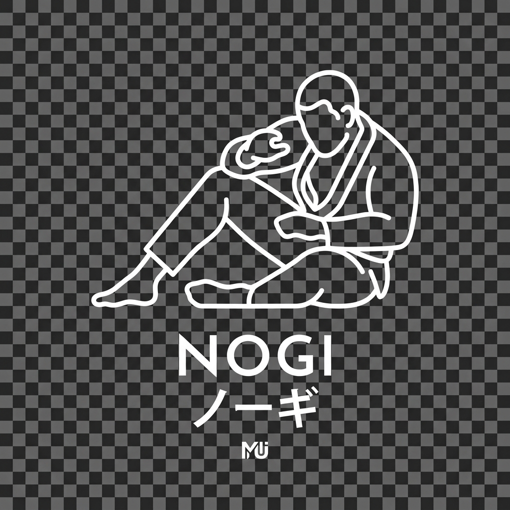 NOGI 柔術家 Tシャツ — Black