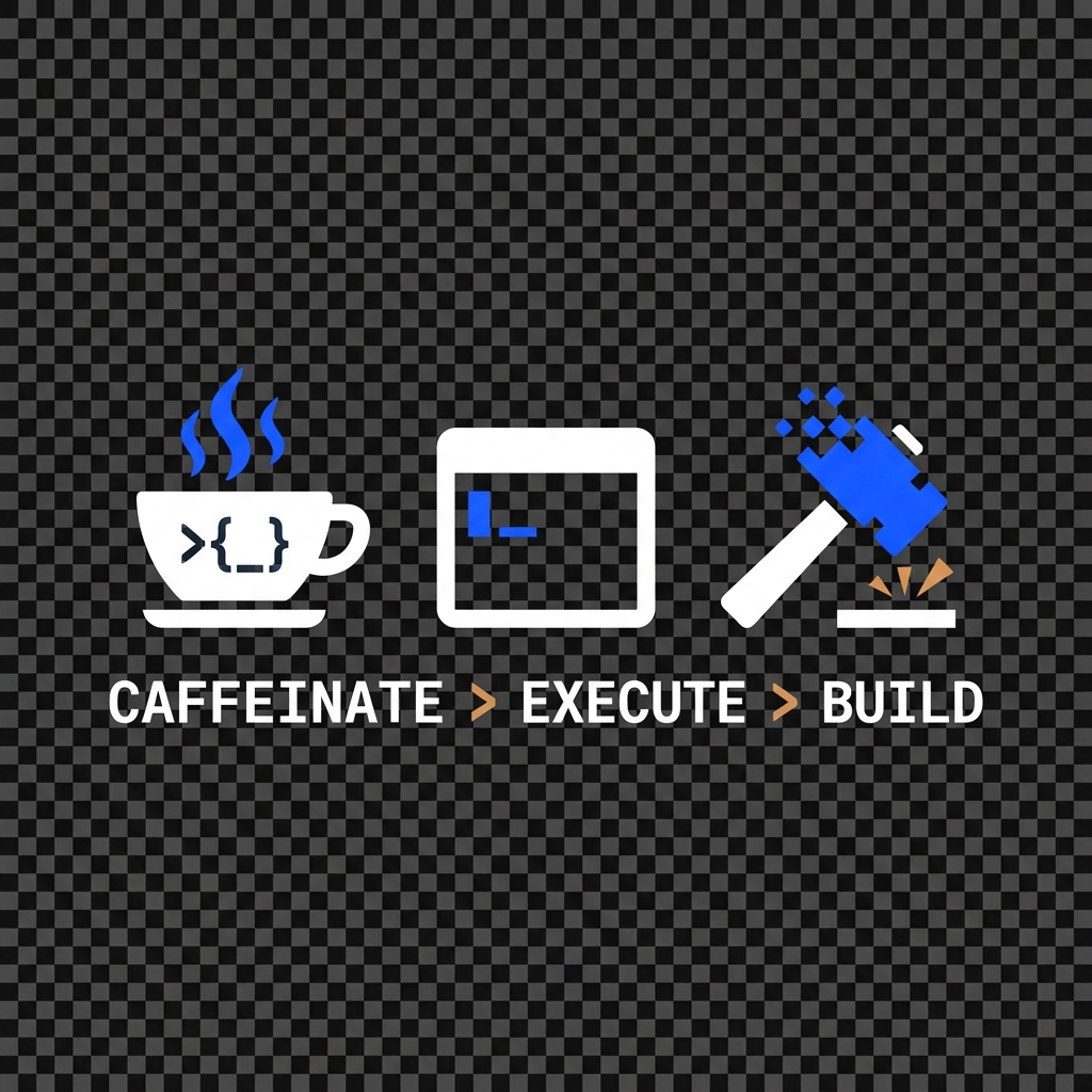 Coffee → Code → Compile Tee