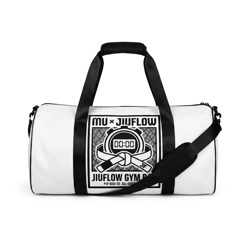 JIUFLOW Gym Bag 全面プリント 道着+グッズ収納 — jiuflow