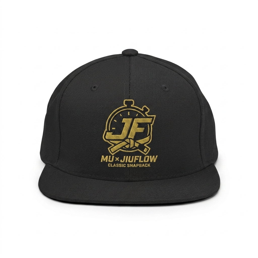 JIUFLOW Classic Snapback 刺繍ロゴ — jiuflow