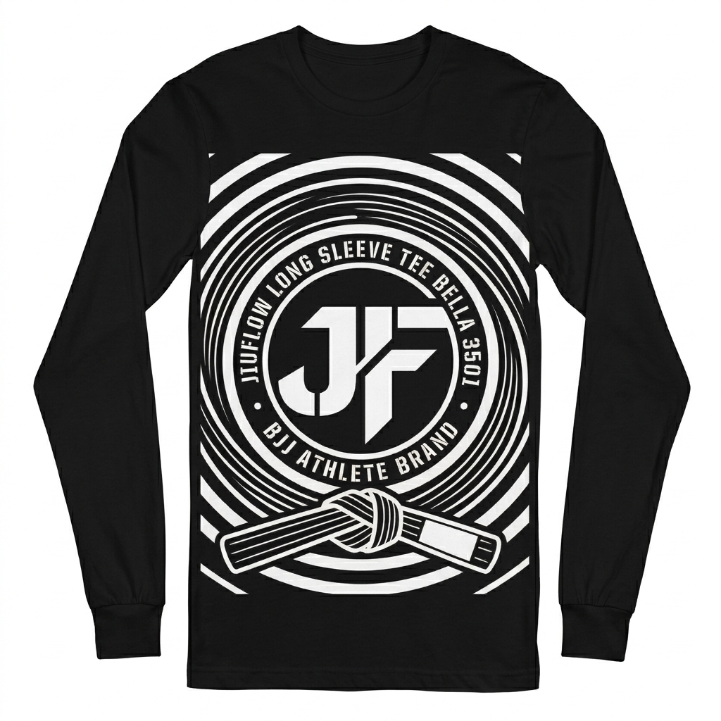 JIUFLOW Long Sleeve Tee Bella 3501 — jiuflow