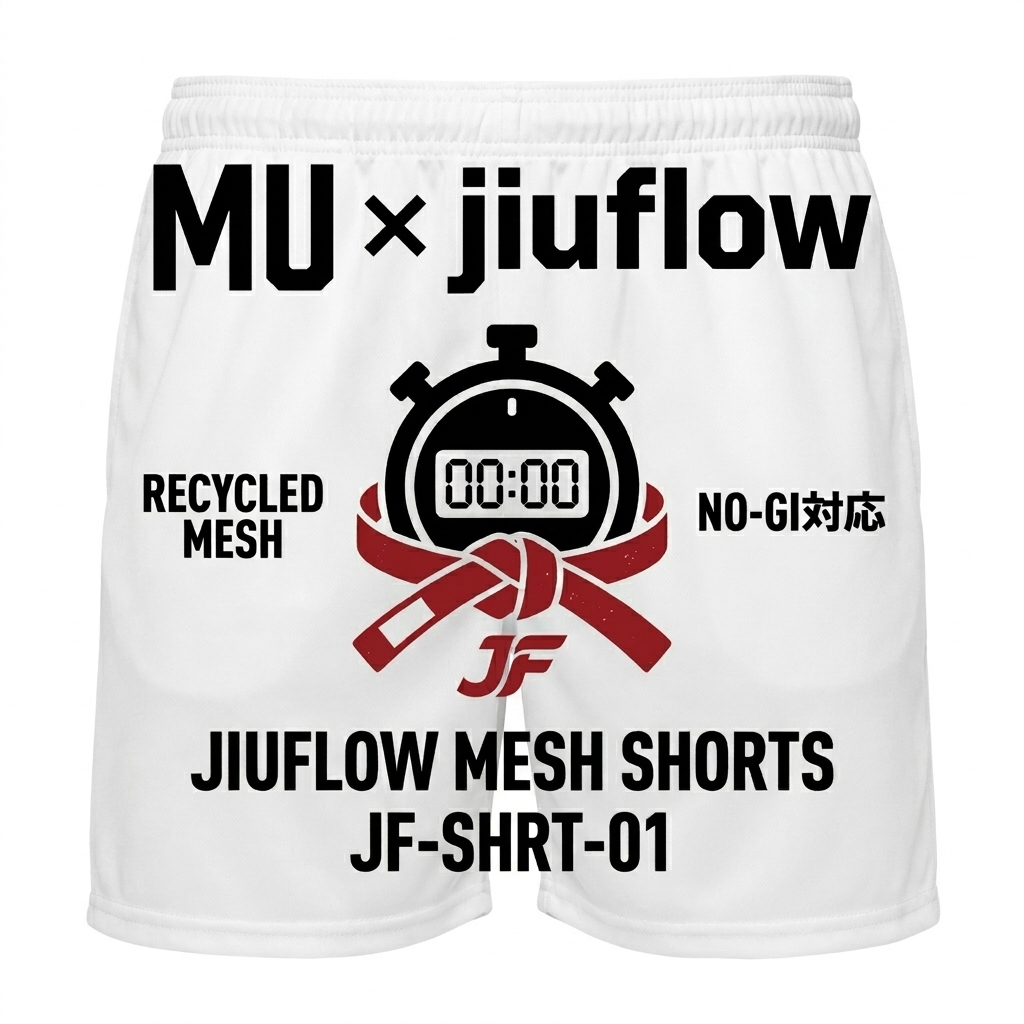 JIUFLOW Mesh Shorts (Recycled) No-Gi対応 — jiuflow