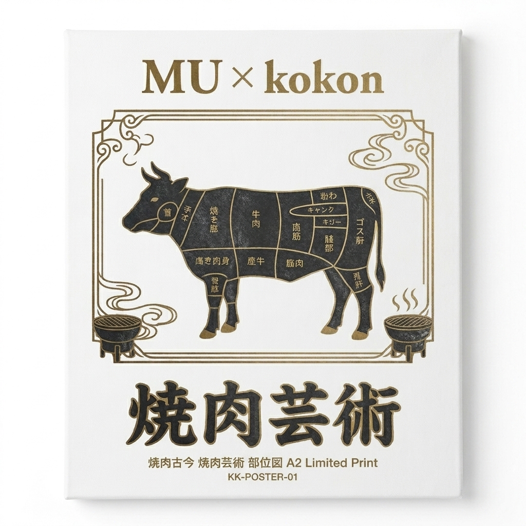 Enhanced Matte Poster (焼肉芸術)