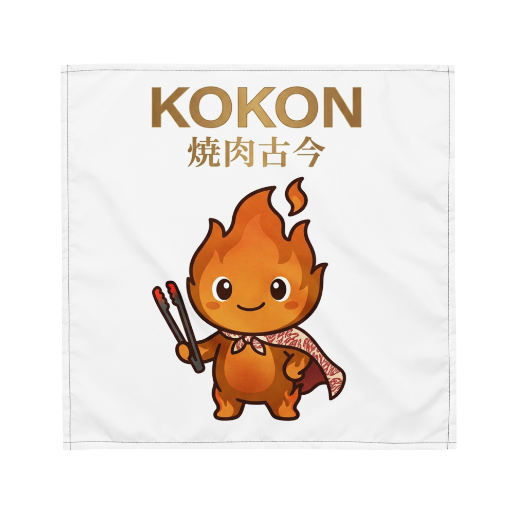 MU × KOKON Bandana モック