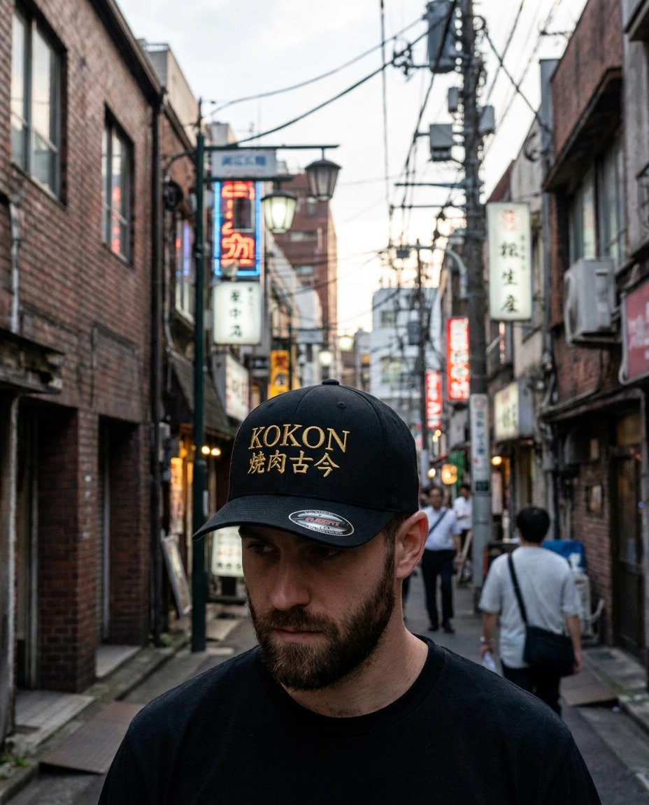 MU × KOKON FlexFit Cap 着画
