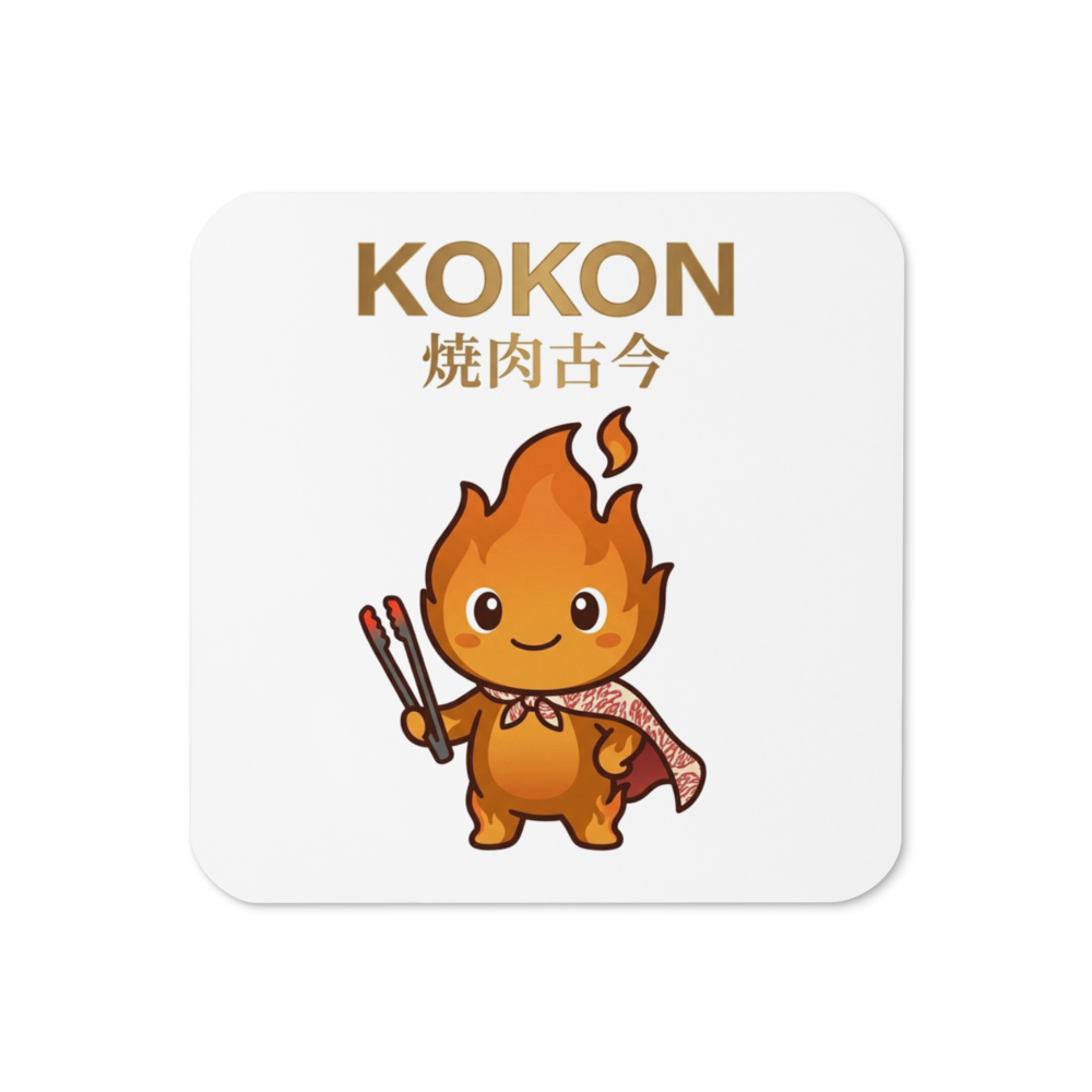 MU × KOKON Cork Coaster Set モック