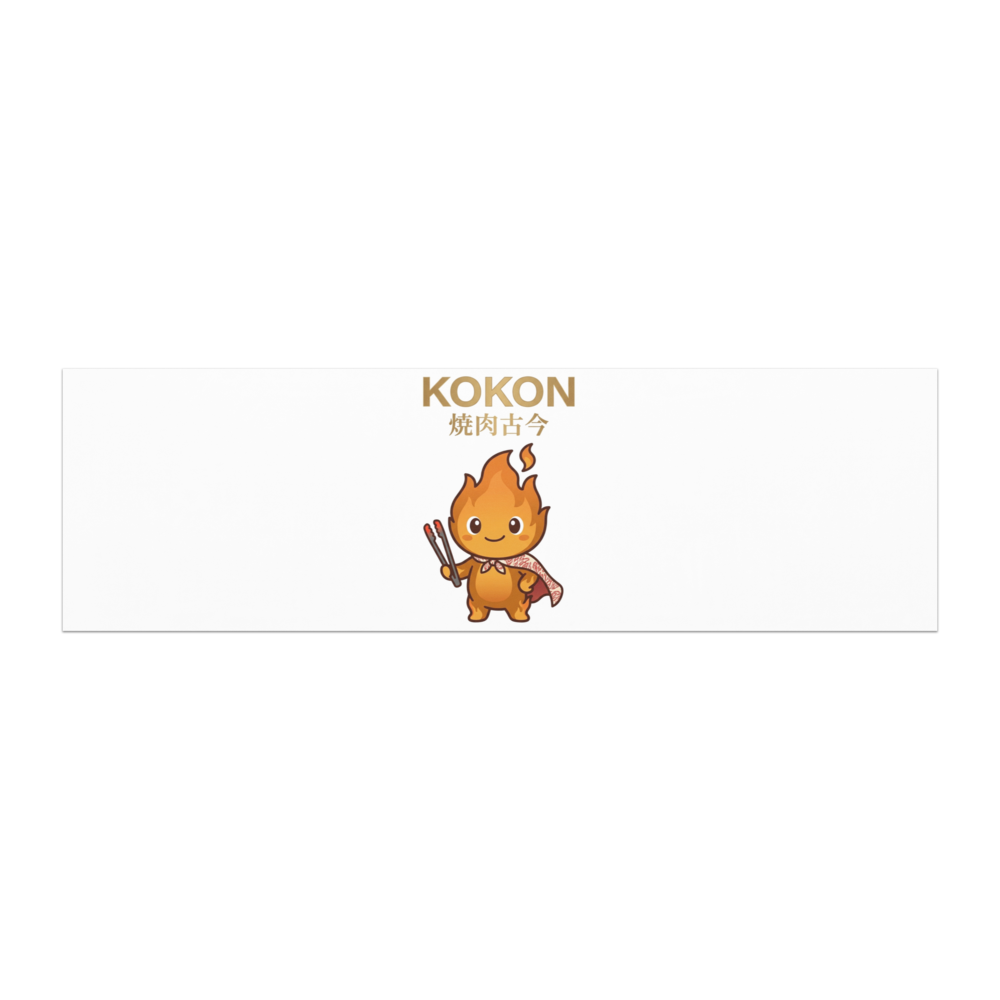 MU × KOKON Car Magnet (Large) モック