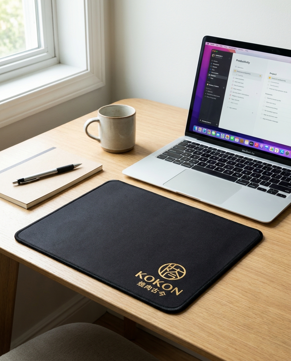 MU × KOKON Large Mouse Pad 着画