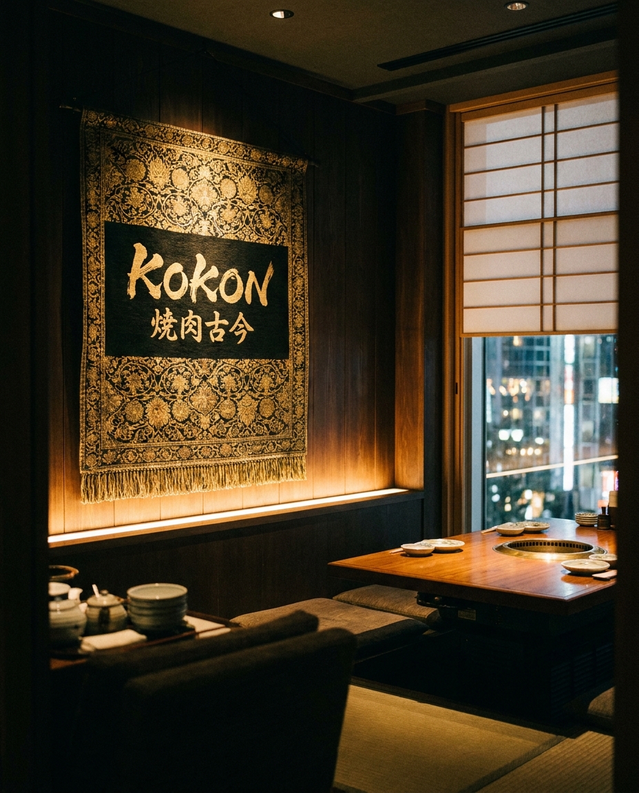 MU × KOKON Wall Tapestry 着画