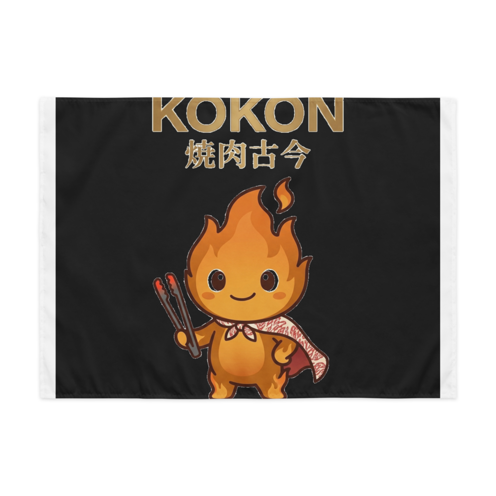 MU × KOKON Wall Tapestry モック