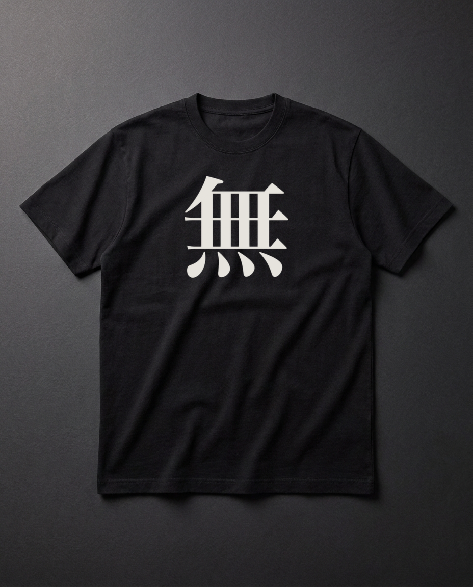 無 · 黒T Bella+Canvas 3001 (M) · DTG ·  · ♪ mu.koe.live/?s=mu