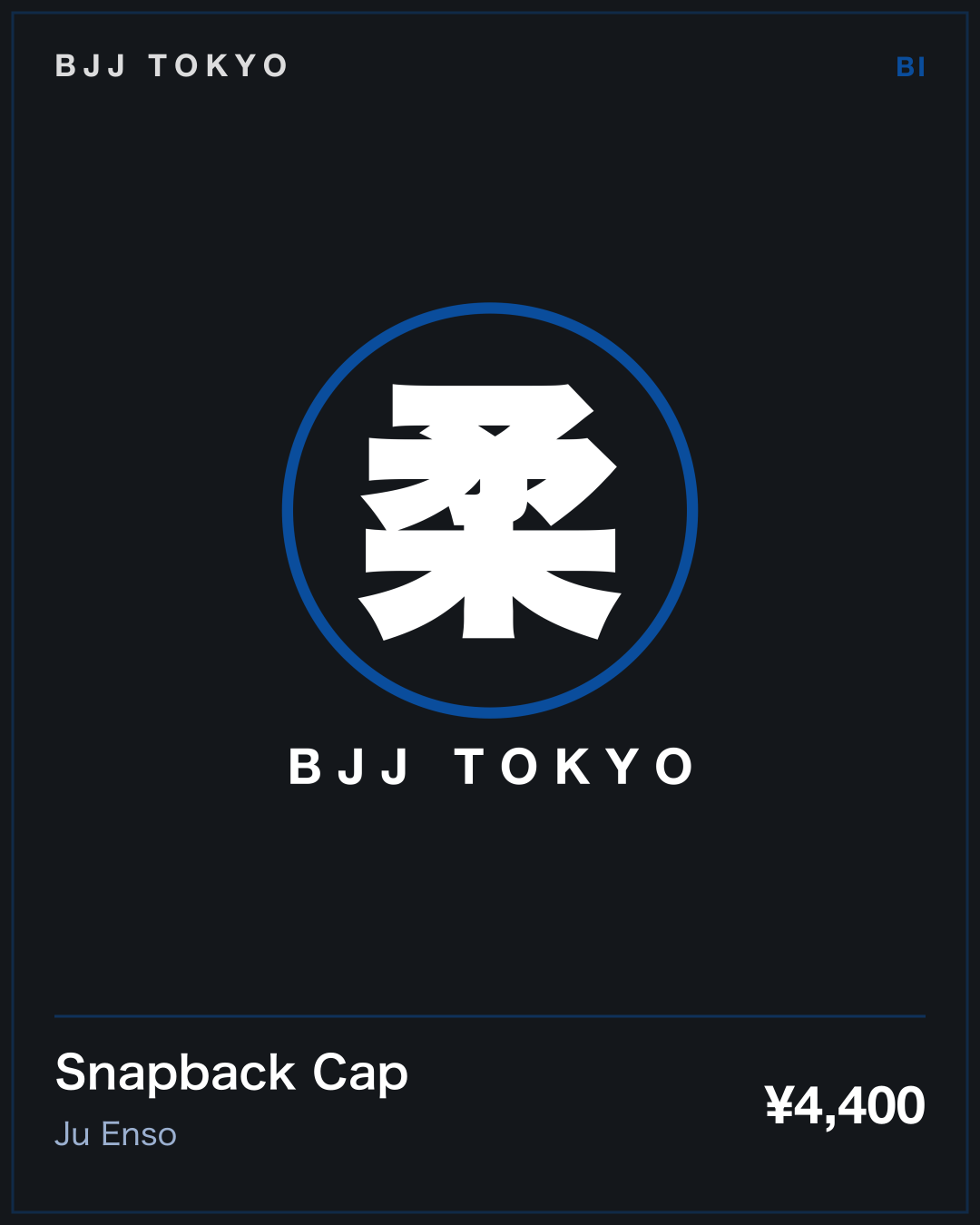 Snapback Cap · Ju Enso