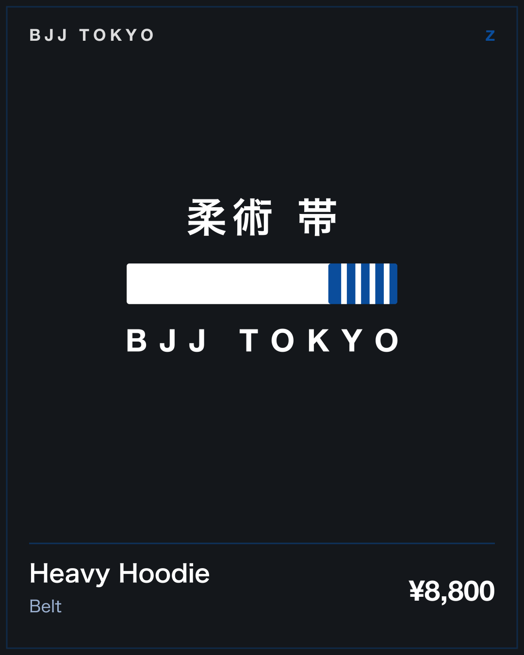 Heavy Hoodie · Belt
