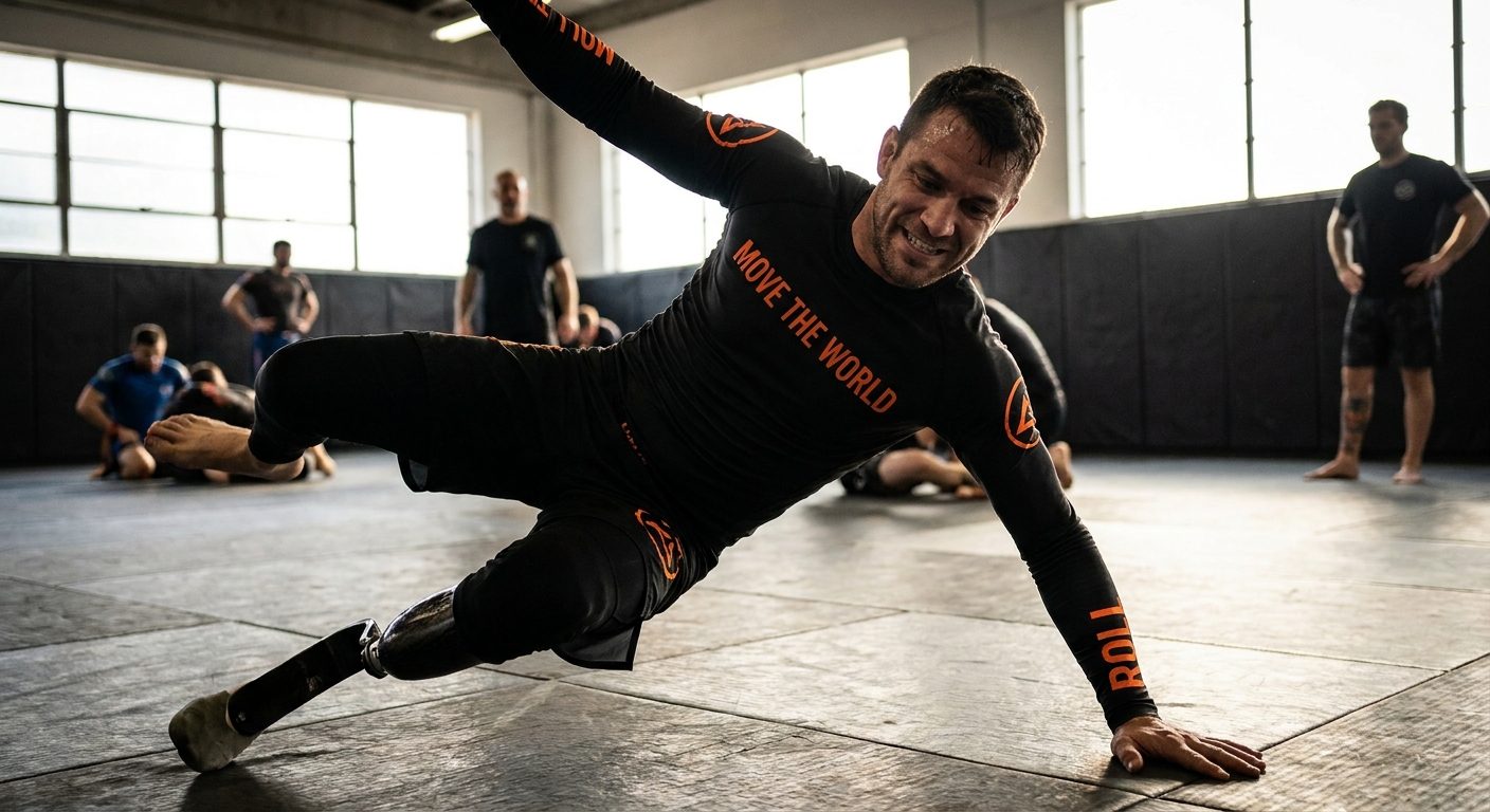 ━◯━ MU × ROLL (野島繁昭 プロデュース / 武蔵 へ捧ぐ) · C · ROLL Rashguard LS (AOP)